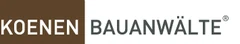 Logo der Kanzlei KOENEN Bauanwälte