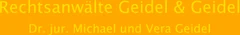 Logo der Kanzlei Geidel & Geidel