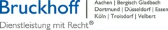 Logo der Kanzlei Bruckhoff Insolvenzverwaltung Partnerschaft von Rechtsanwälten