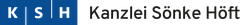 Logo der Kanzlei KSH - Kanzlei Sönke Höft