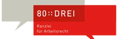 Logo der Kanzlei 80DREI Rechtsanwältinnen & Rechtsanwälte PartGmbB