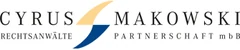 Logo der Kanzlei Cyrus Makowski RAe PartmbB