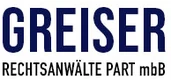 Logo der Kanzlei Greiser Rechtsanwälte Partnerschaft mbB