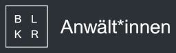 Logo der Kanzlei BLKR Anwält*innen