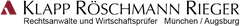 Logo der Kanzlei Klapp Röschmann Rieger Rechtsanwälte und Wirtschaftsprüfer PartG mbB