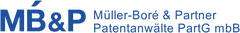 Logo der Kanzlei Müller-Boré & Partner Patentanwälte PartG mbB