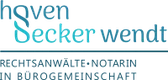 Logo der Kanzlei HOVEN BECKER | Rechtsanwälte Notar