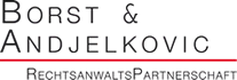 Logo der Kanzlei Borst & Andjelkovic RechtsanwaltsPartnerschaft